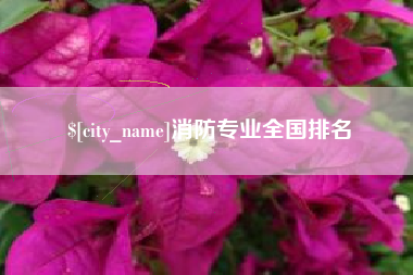 南城消防专业全国排名