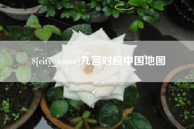 南城九宫对应中国地图