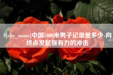 南城中国5000米男子记录是多少-向终点发起强有力的冲击