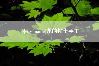 南城龙的粘土手工