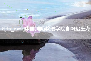 南城中国消防救援学院官网招生办