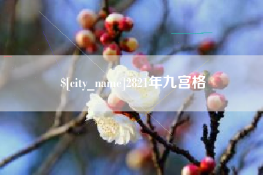 南城2821年九宫格
