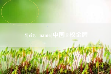 南城中国18枚金牌