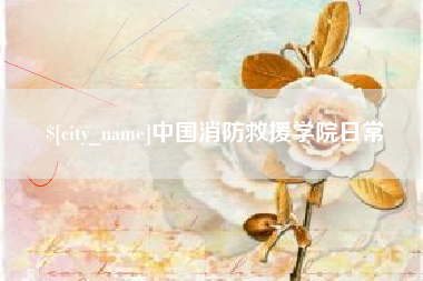 南城中国消防救援学院日常