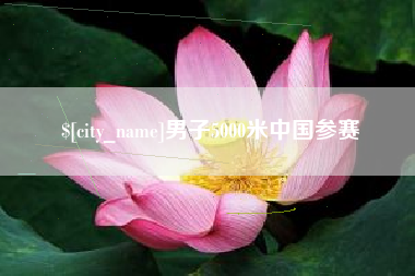 南城男子5000米中国参赛