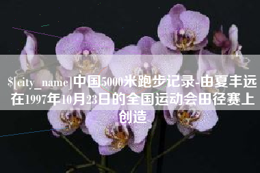南城中国5000米跑步记录-由夏丰远在1997年10月23日的全国运动会田径赛上创造