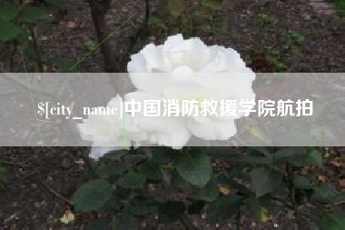 南城中国消防救援学院航拍