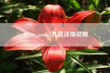 南城九宫详细说明