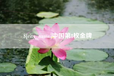 南城中国第8枚金牌
