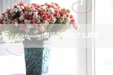 南城奥运连冠是什么意思